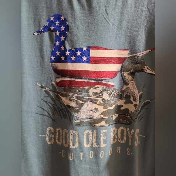 Fundraiser Patriotic Duck Graphic Tee for women and men - Picture 2 of 5